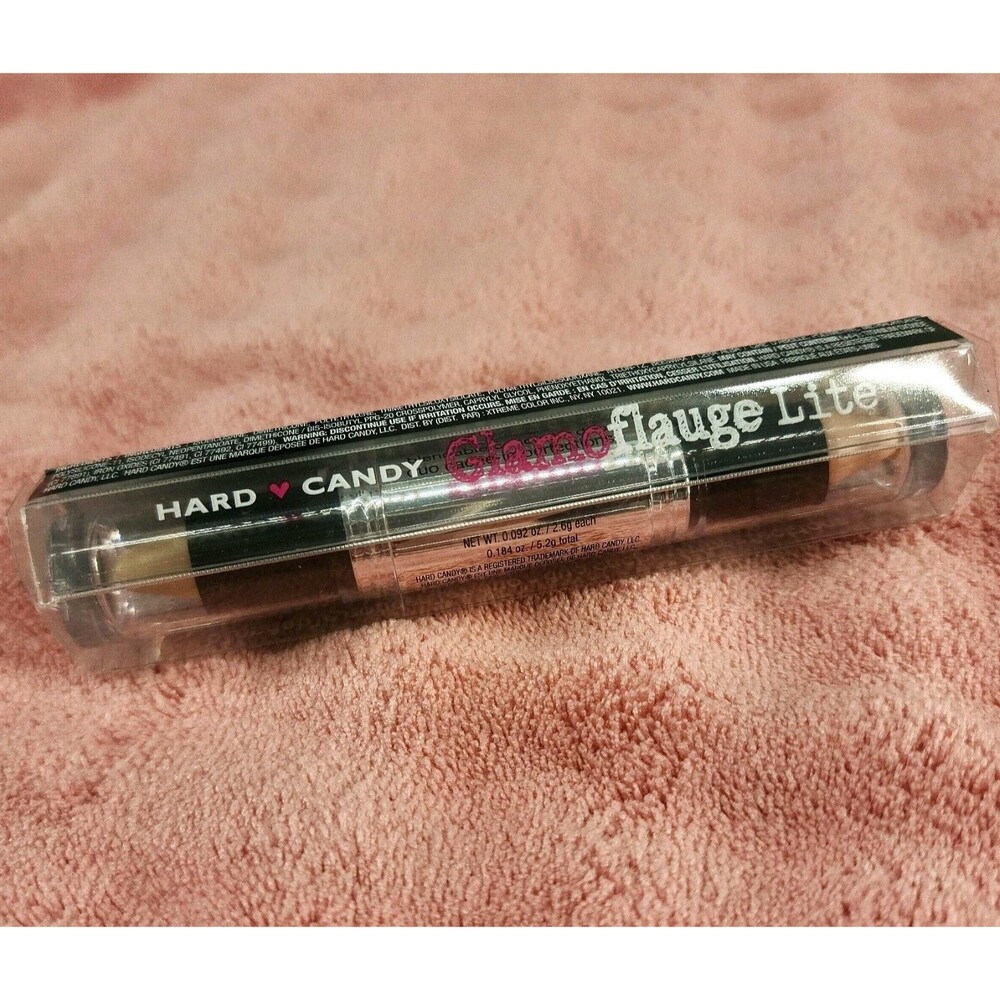 New Hard Candy Glamoflauge Lite Blendable Concealer Correctorâ Duo Light 755